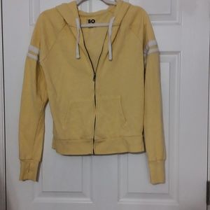 Yellow hoodie